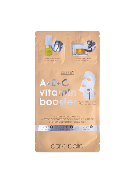 Energy Vitamin Μάσκα προσώπου 3 βημάτων-Etre Belle