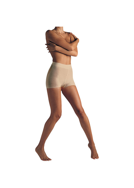 Sveltesse λαστέξ κοντό μαύρο+μπεζ-