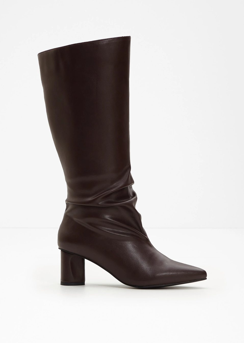 Μπότες-Καφέ σκούρο-BODYFLIRT