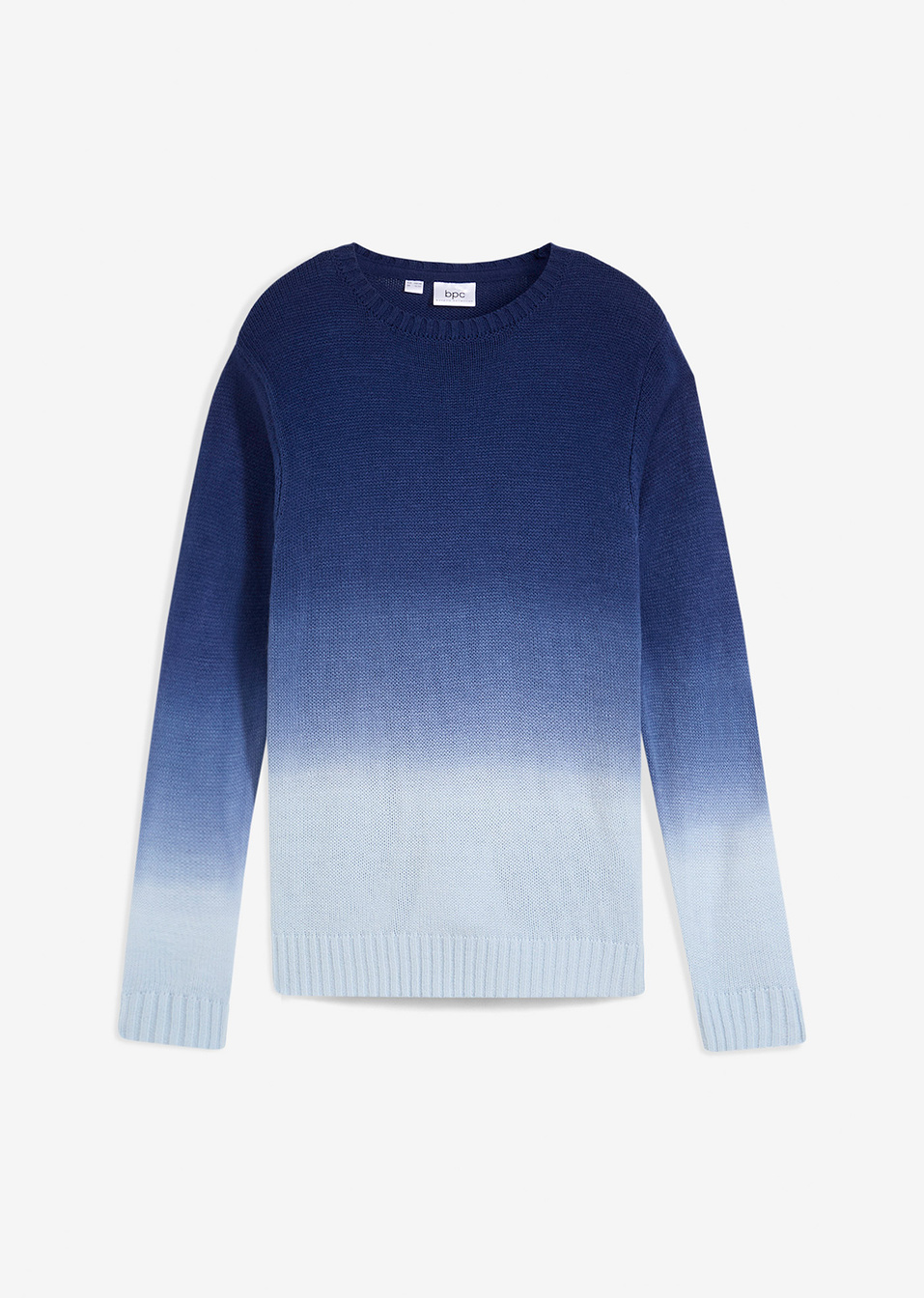 Πουλόβερ με ντεγκραντέ χρώματα-Λουλακί/Γαλάζιο της σκόνης-bpc bonprix collection