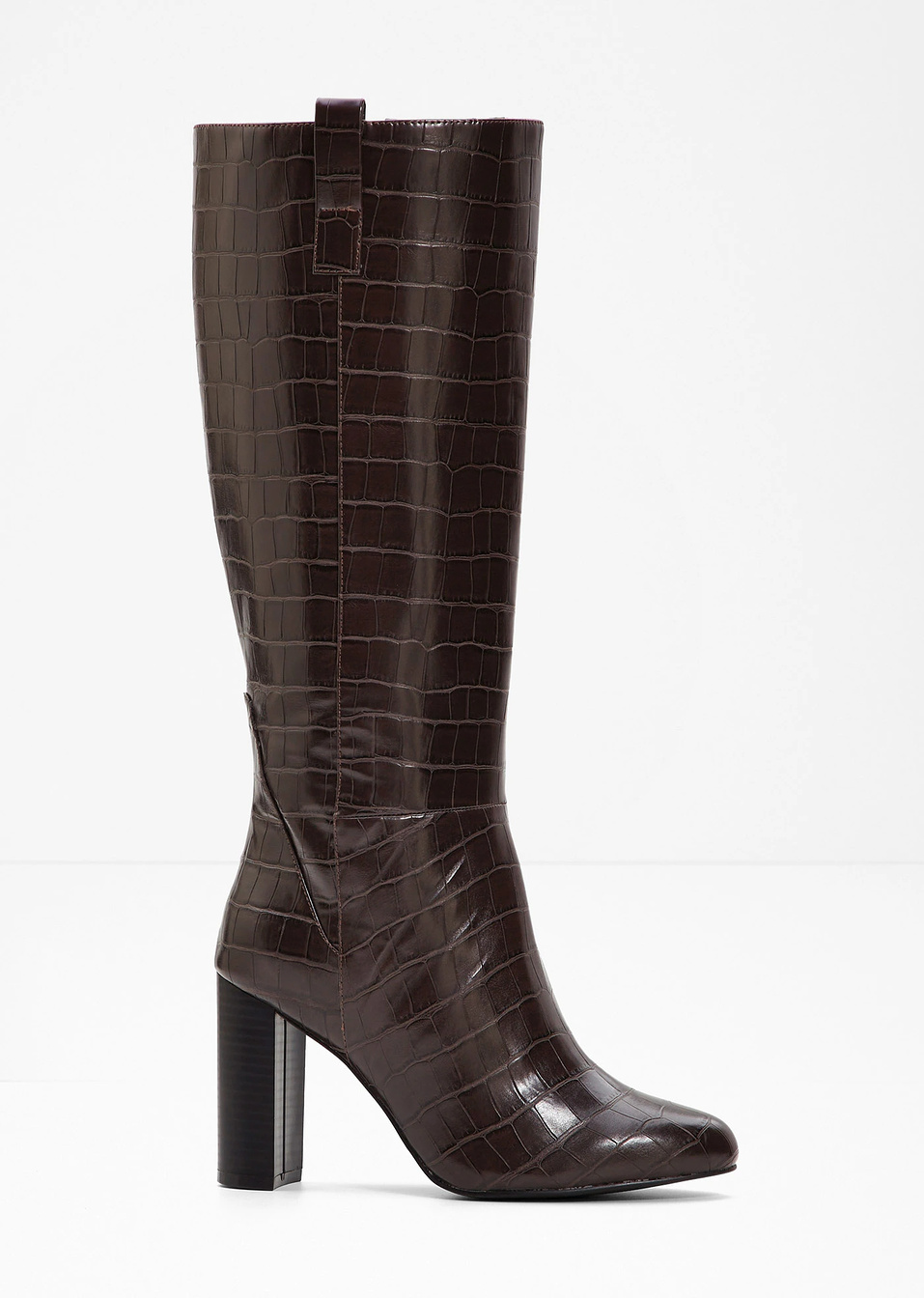 Μπότες-Καφέ σκούρο-BODYFLIRT