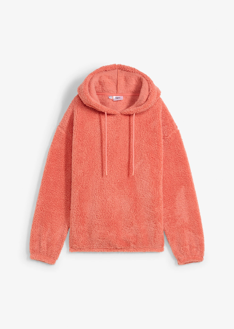 Φλις teddy με κουκούλα-Πορτοκαλί-bpc bonprix collection