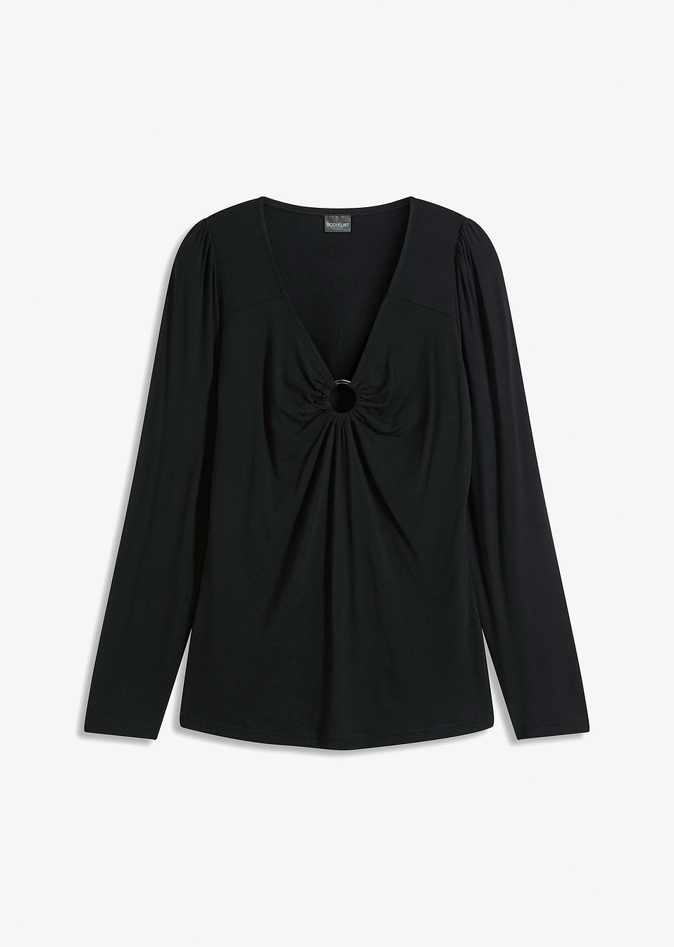 Μπλούζα-Μαύρο-BODYFLIRT boutique