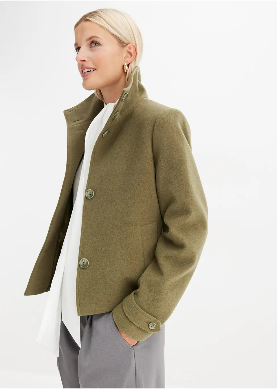 Τζάκετ από απομίμηση μαλλιού-bpc selection