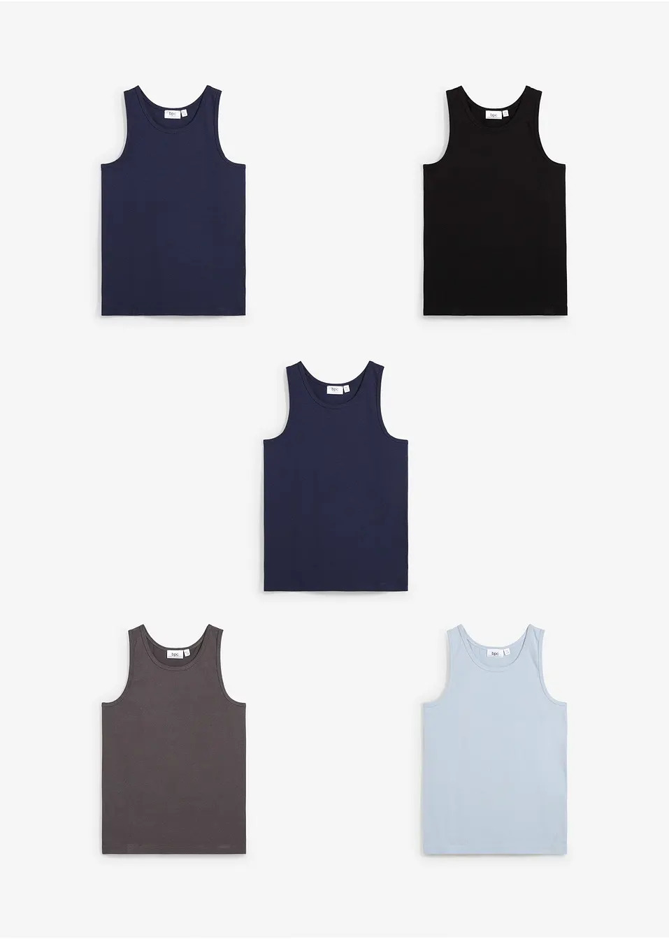 Φανελάκι (συσκευασία των 5)-bpc bonprix collection