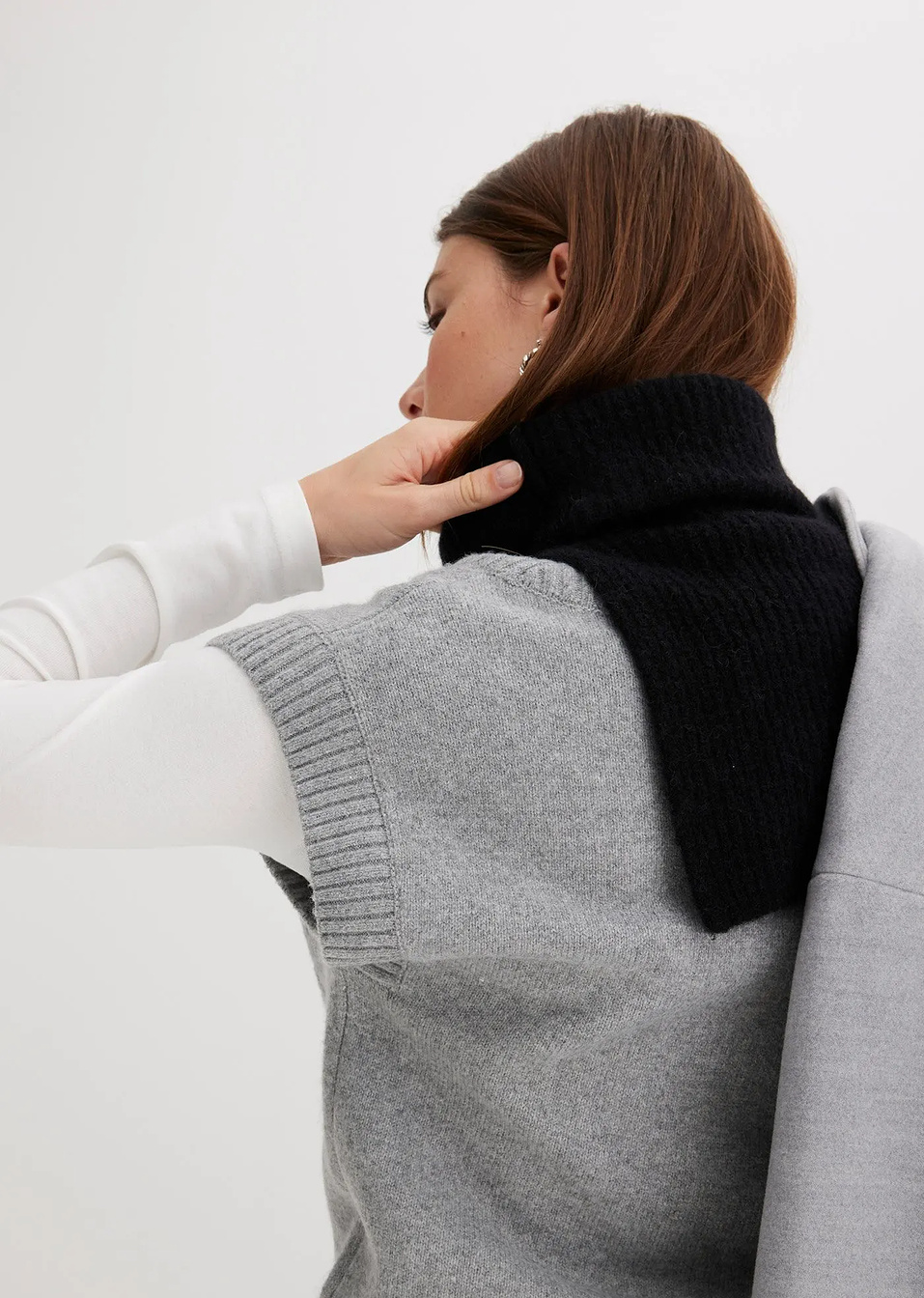 Λαιμός με αλπακά-bonprix PREMIUM