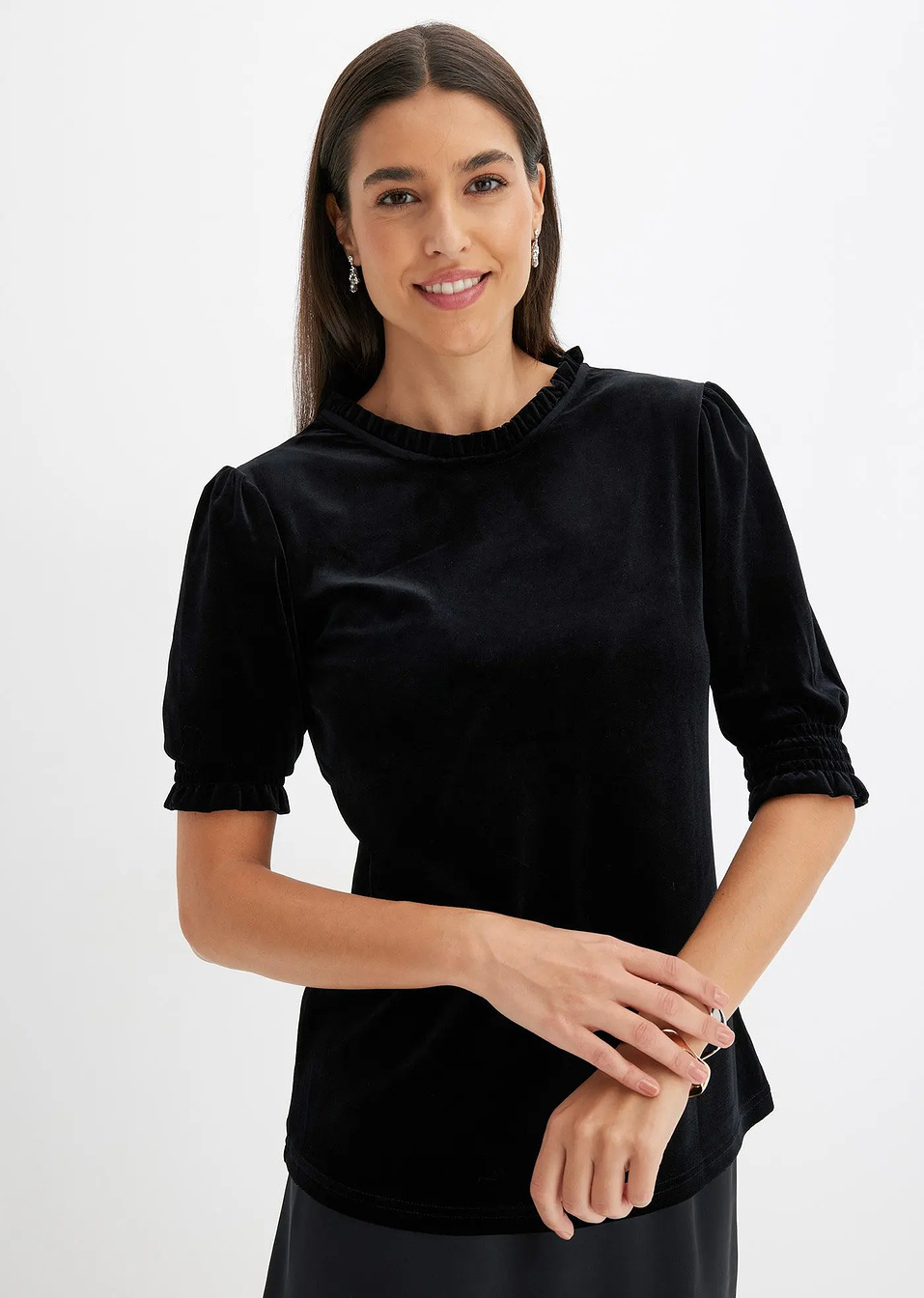 Μπλούζα από μαλακό βελούδο-bpc selection