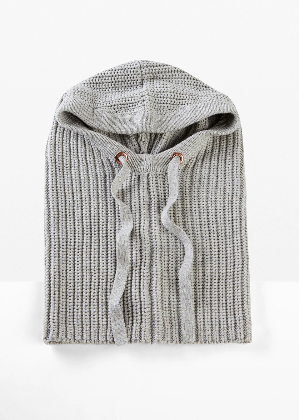 Μπαλακλάβα-Γκρι ανοιχτό μελανζέ-bpc bonprix collection