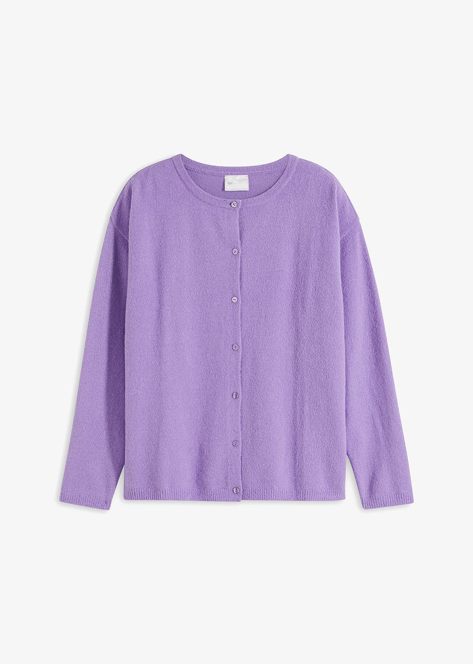 Μαλακή ζακέτα-Λιλά ανοιχτό-bpc selection