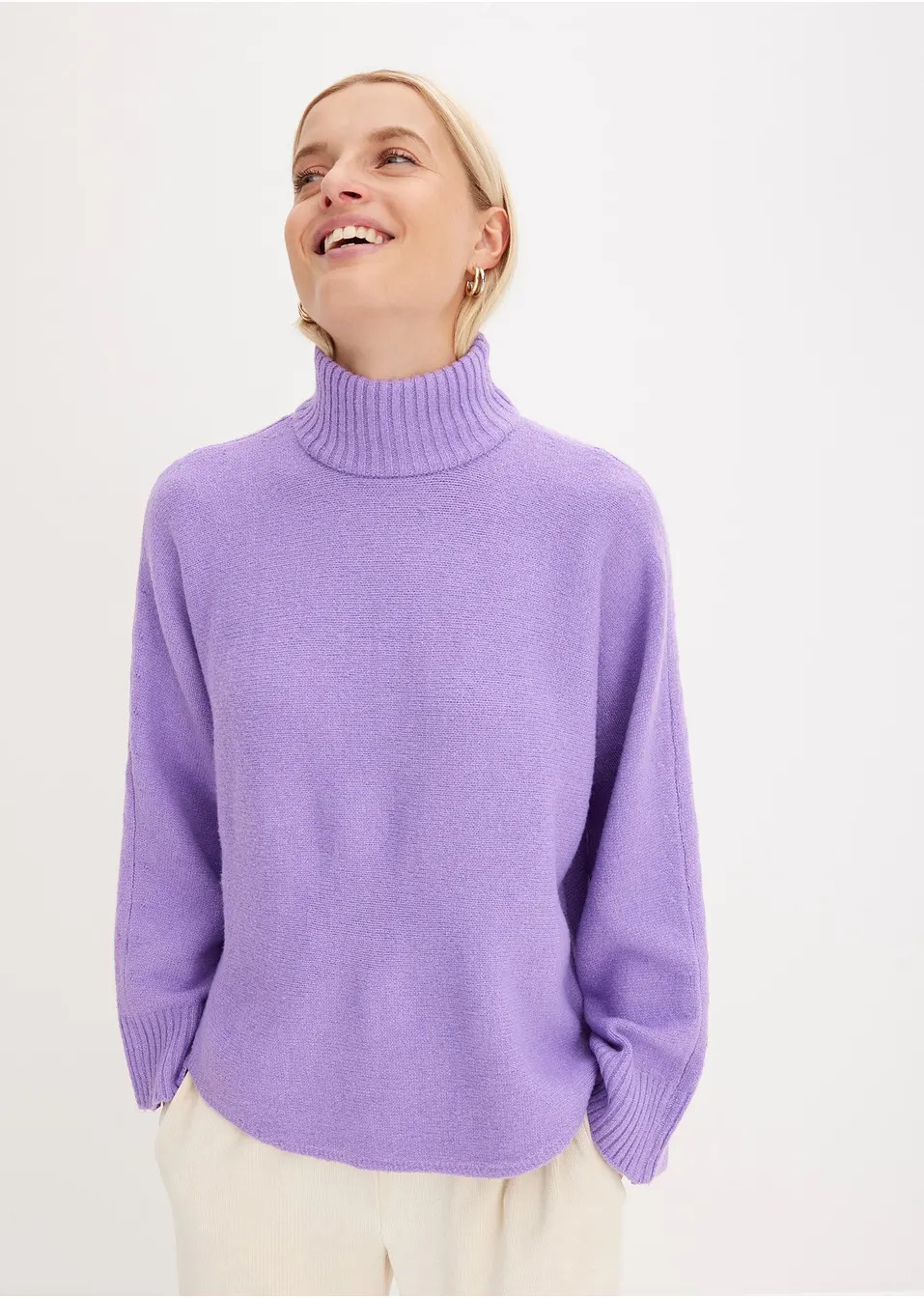 Πουλόβερ με ίσιο λαιμό-bpc bonprix collection