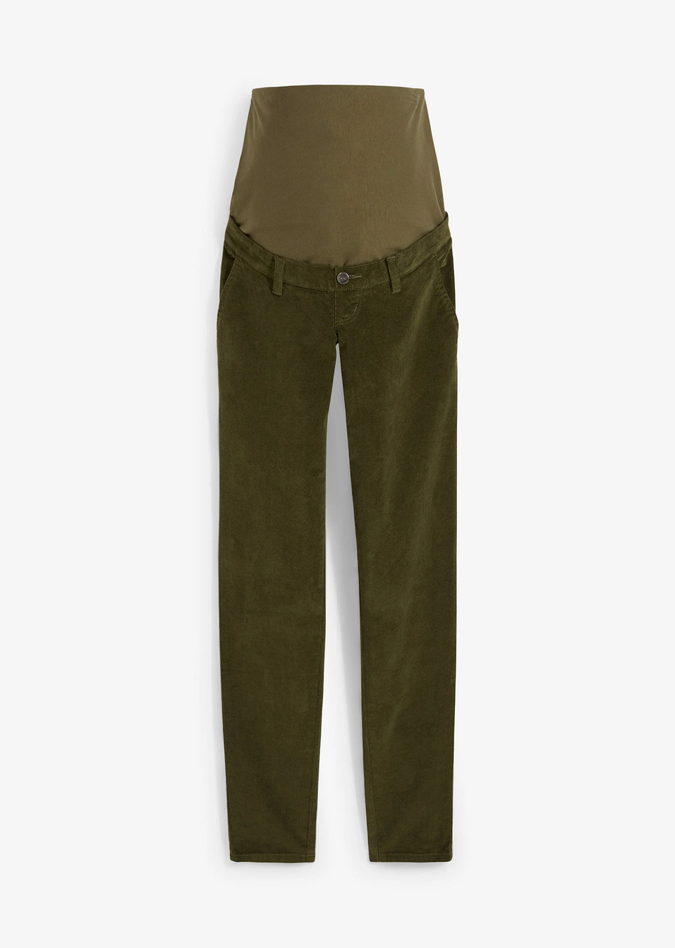 Джинси за бременни-Масленозелено тъмно-bpc bonprix collection