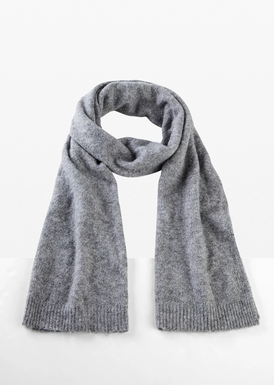 Κασκόλ-Γκρι μελανζέ-bpc bonprix collection