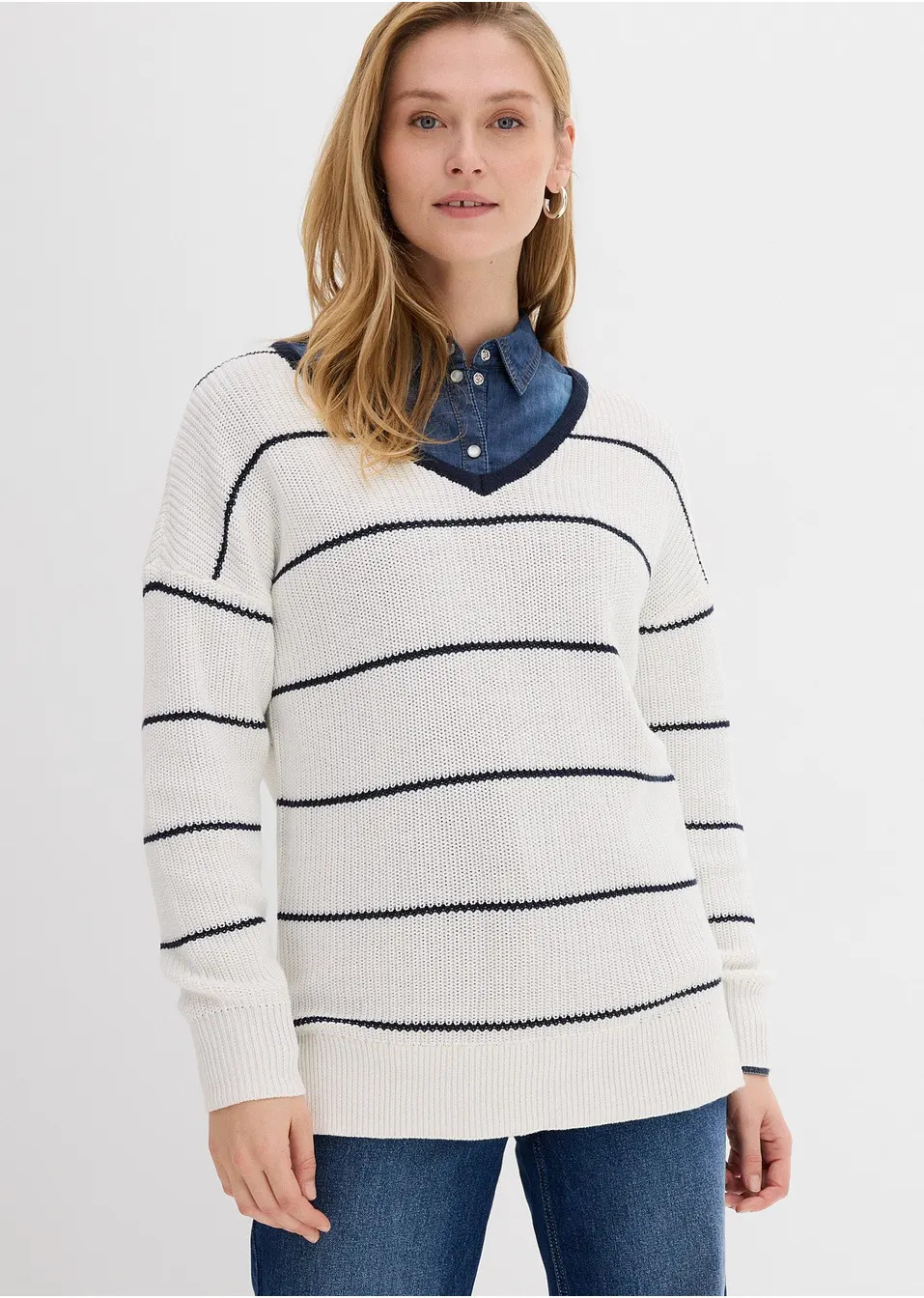Πουλόβερ oversized-bonprix