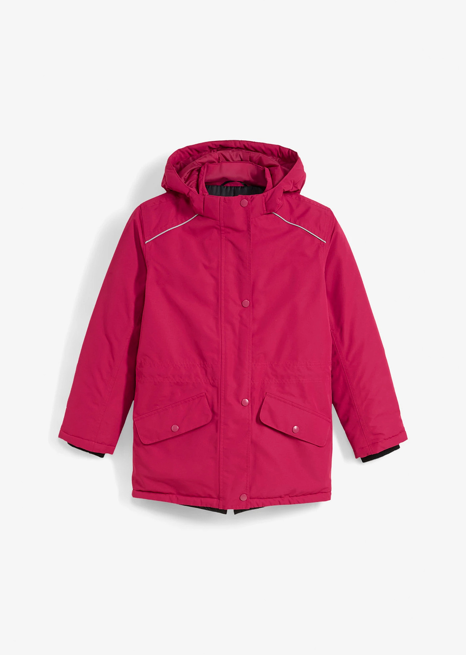 Ски яке-Фуксия тъмно/Черно-bpc bonprix collection