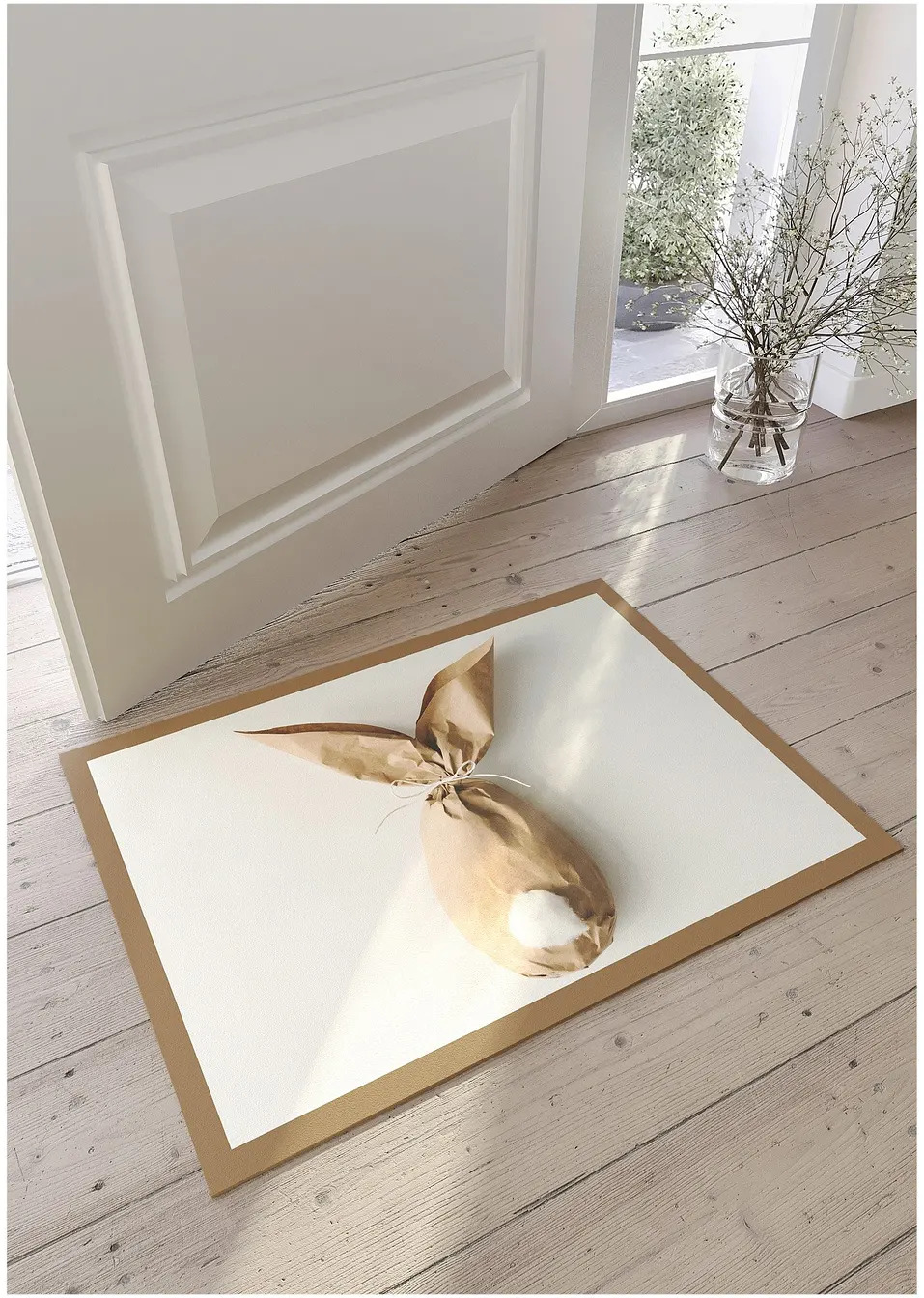 Χαλάκι εισόδου με πασχαλινό μοτίβο-bonprix