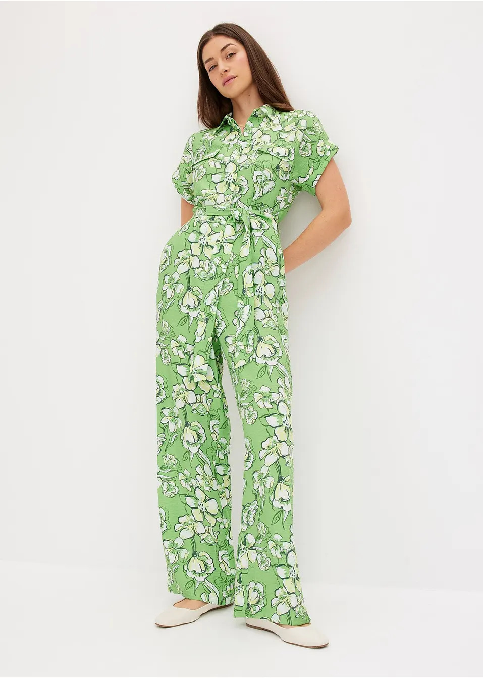 Ολόσωμη φόρμα απο χυτή σύμμεικτη βισκόζη-bonprix