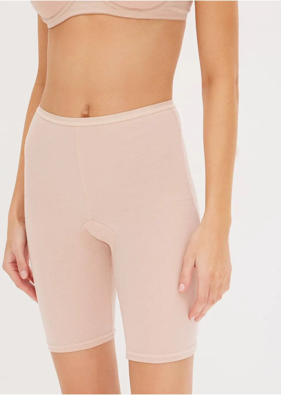 Μακρύ εφαρμοστό μποξεράκι με βιολογικό βαμβάκι (συσκευασία των 2)-bonprix