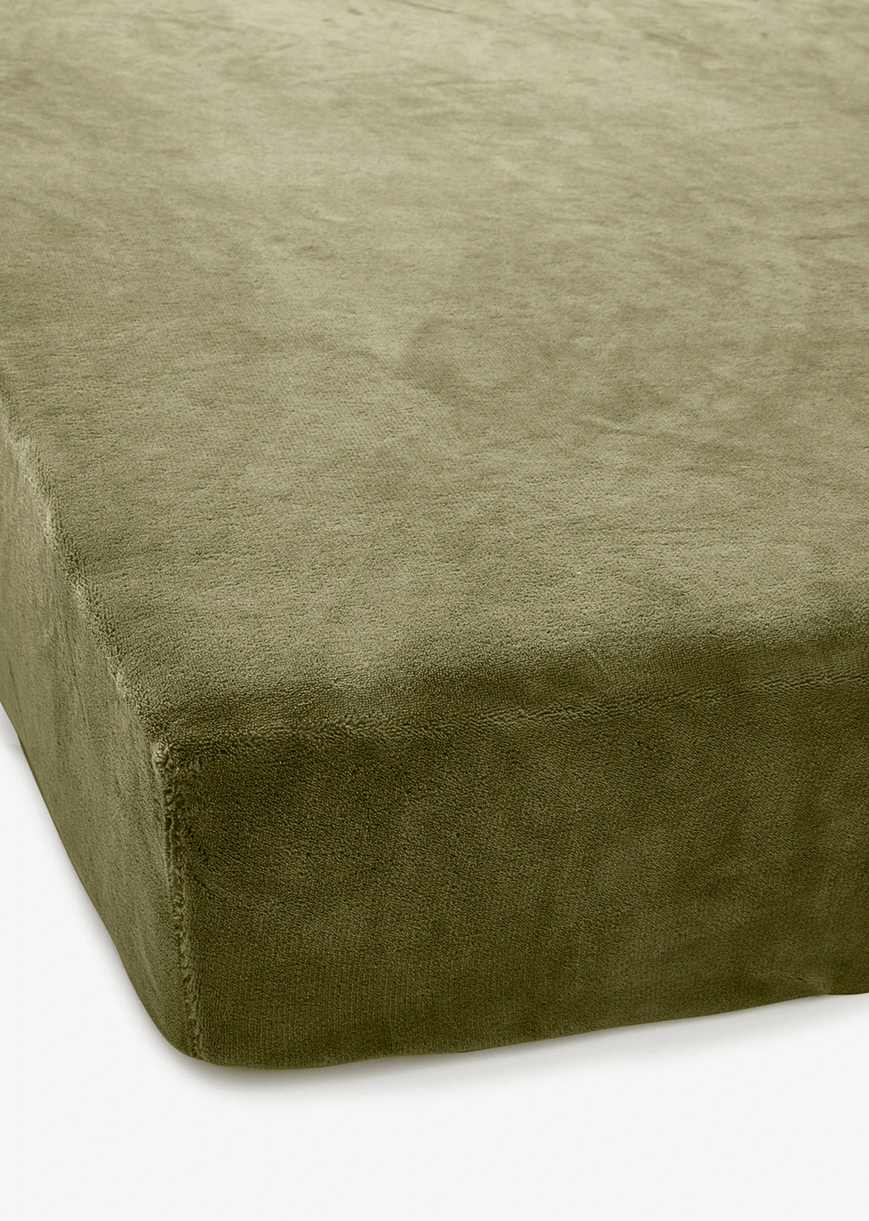 Κατωσέντονο με εμφάνιση κασμιριού-Πράσινο των βρύων-bpc living bonprix collection