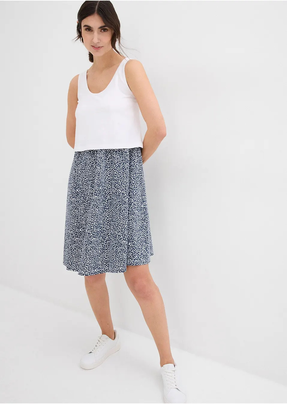 Φόρεμα εγκυμοσύνης και θηλασμού από ζέρσεϊ από βιολογικό βαμβάκι-bonprix