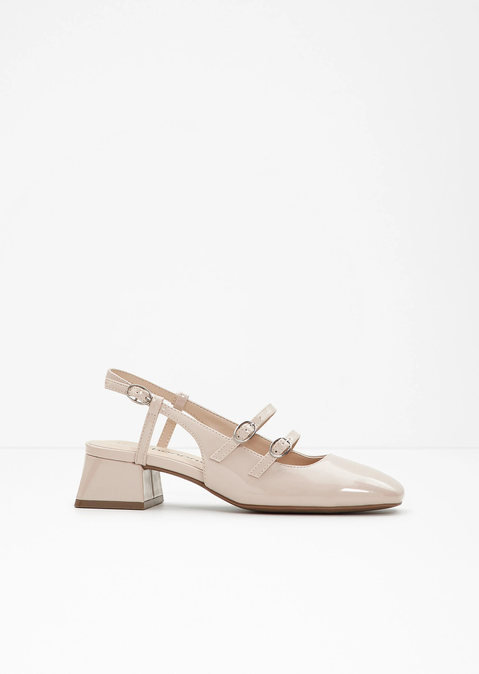Γόβες slingback-Μπεζ-bonprix