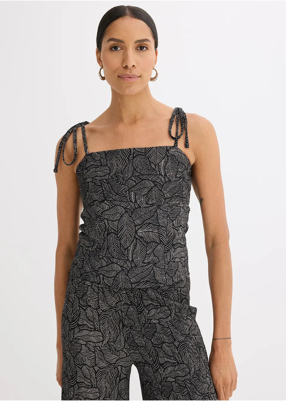 Τοπ ζέρσεϊ κρεπ-bonprix