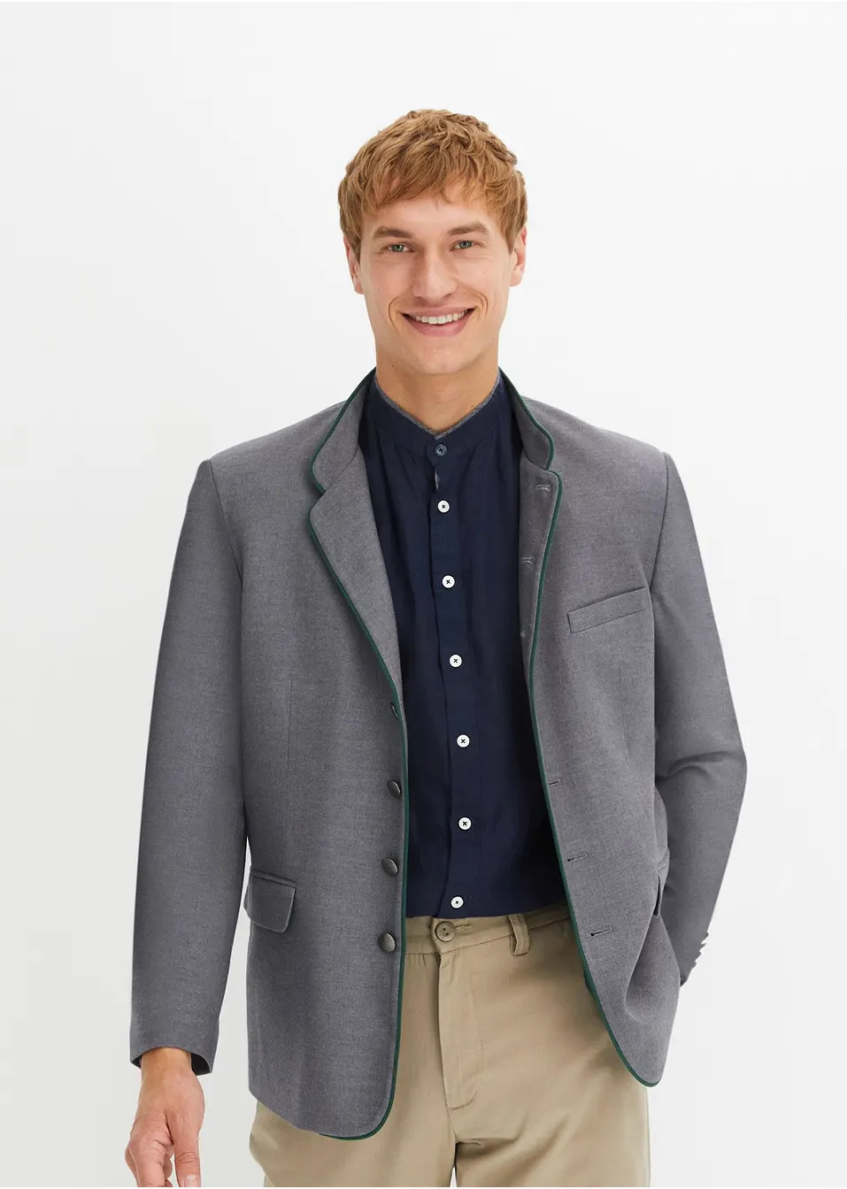 Σακάκι με ίσιο γιακά-bonprix