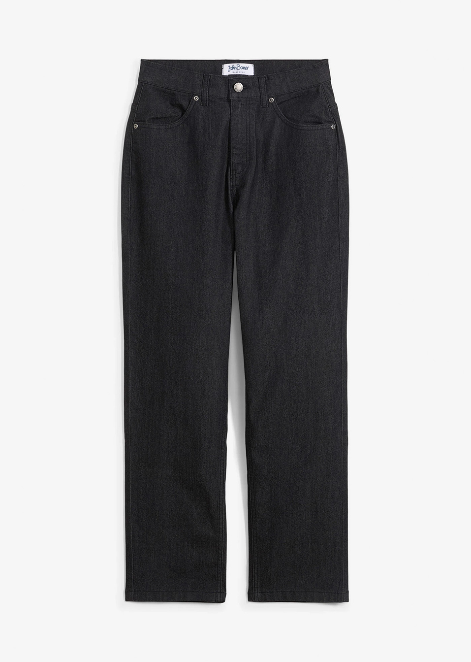 Ελαστικό τζιν wide leg, loose fit-Γκρι denim-bonprix