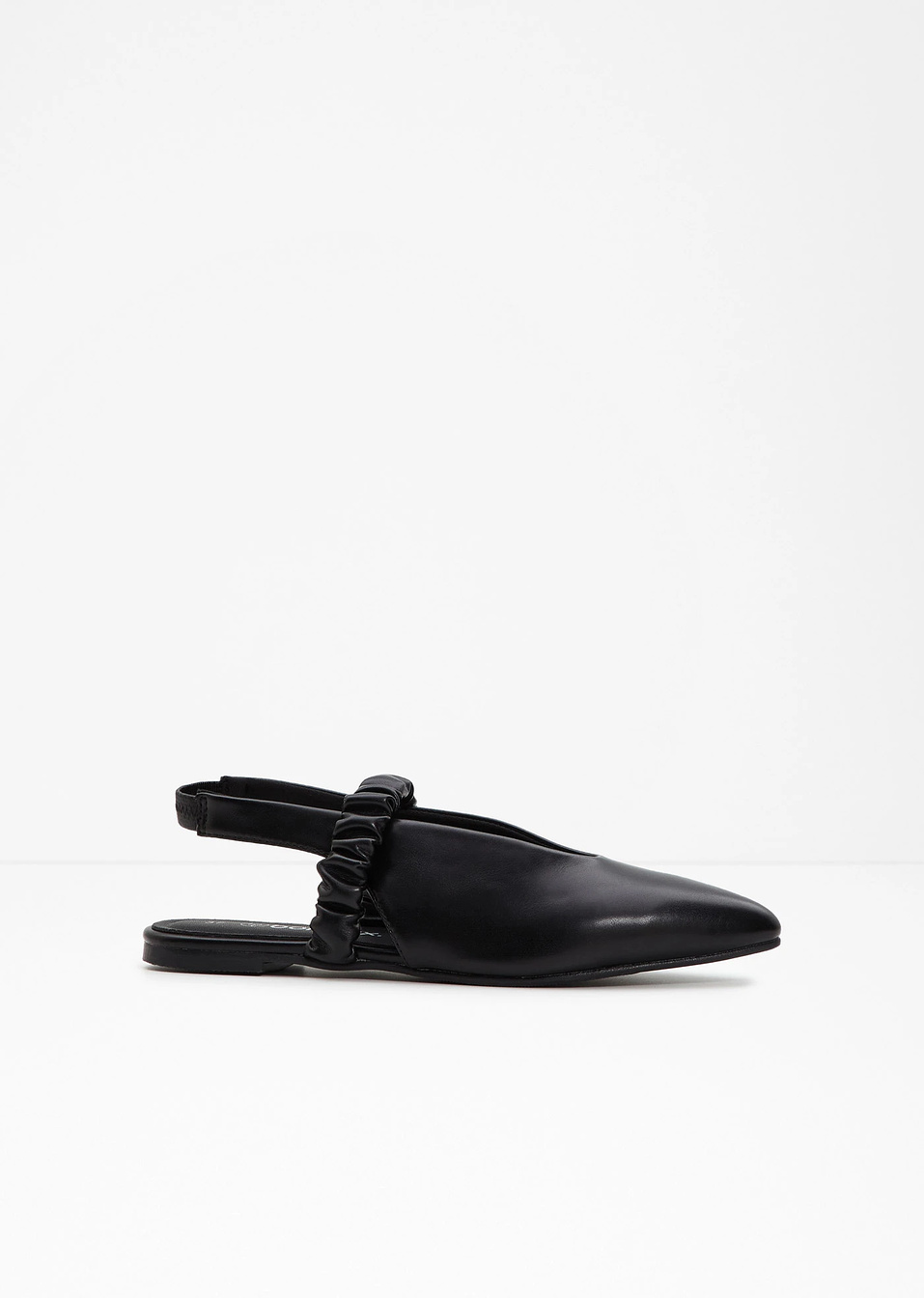 Μπαλαρίνες με λουράκι-Μαύρο-bonprix