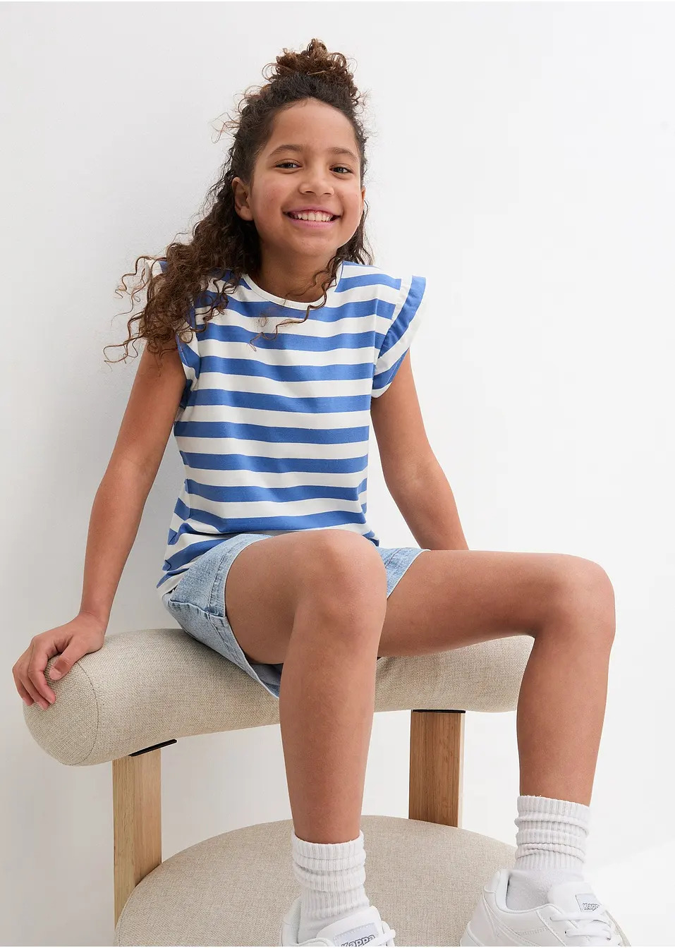 T-shirt με βιολογικό βαμβάκι (συσκευασία των 2)-bonprix