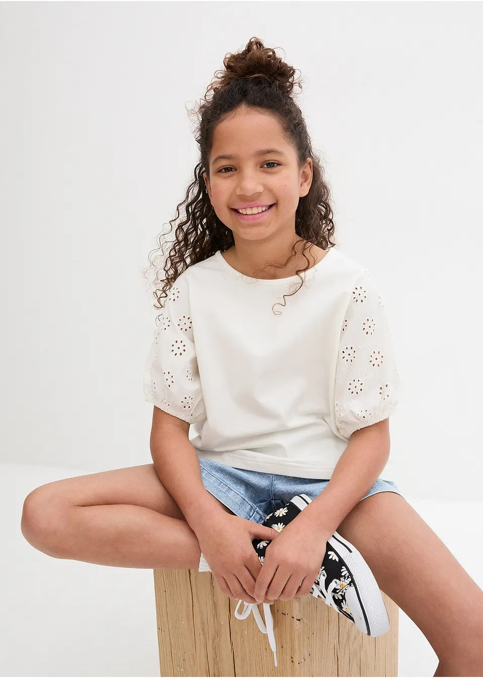 T-shirt με βιολογικό βαμβάκι-bonprix