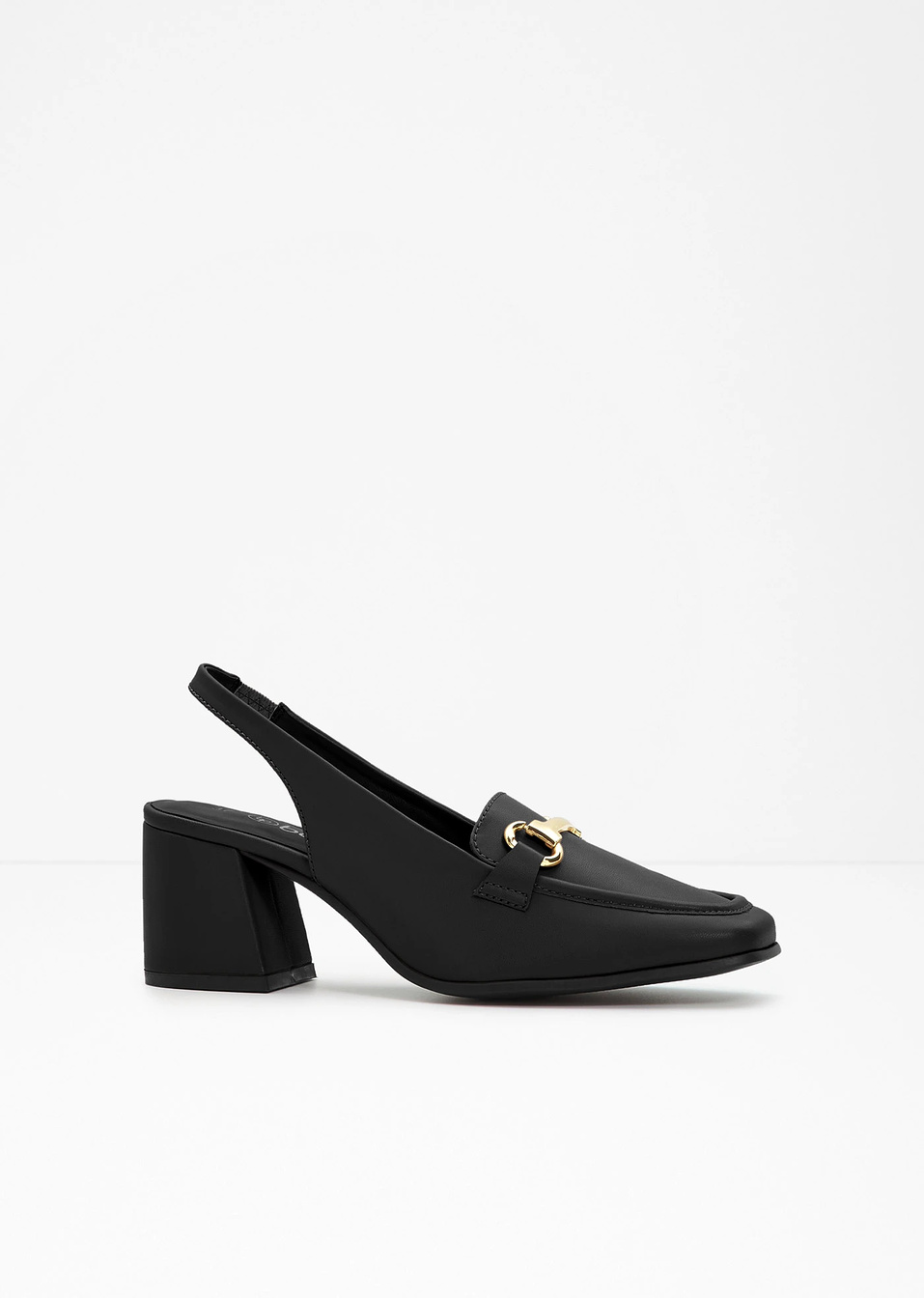 Γόβες slingback-Μαύρο-bonprix