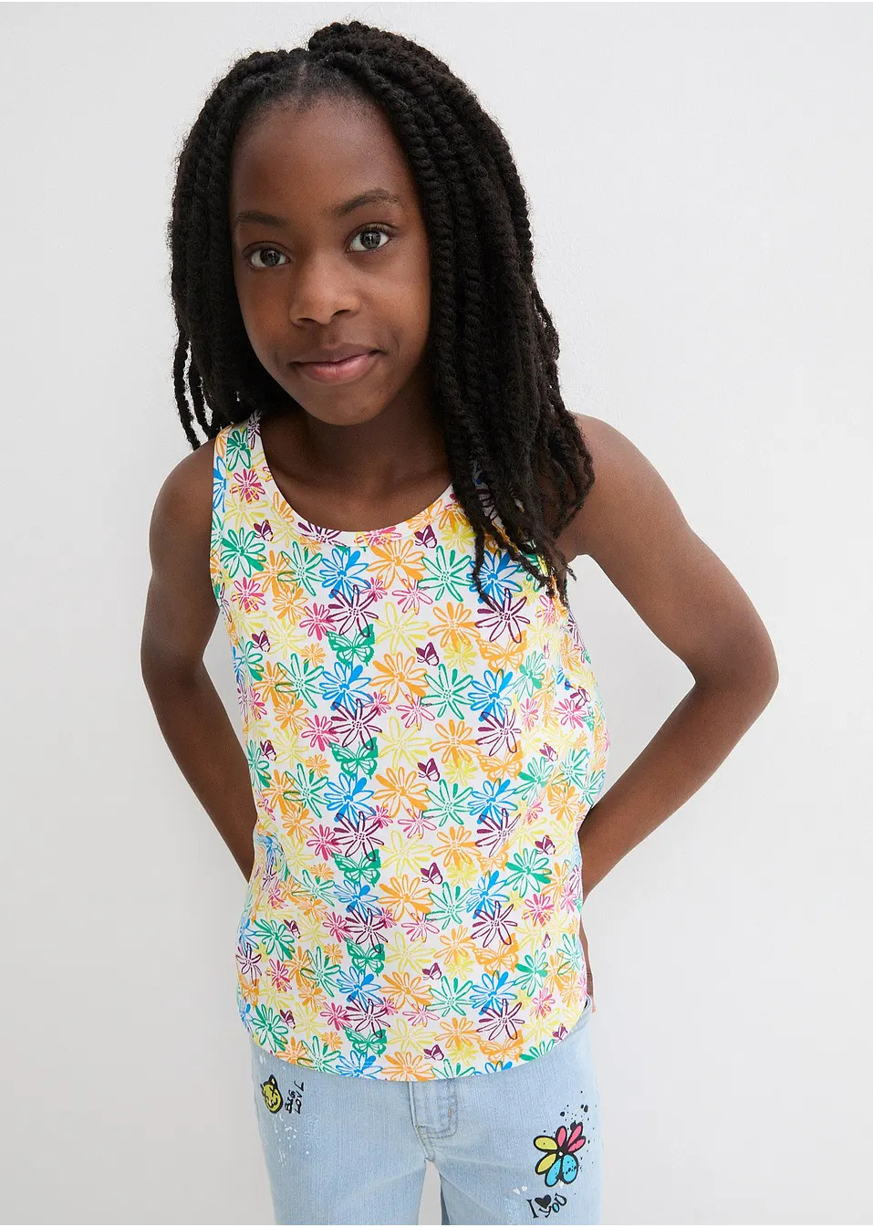 Τοπ ζέρσεϊ (συσκευασία των 3) από βιολογικό βαμβάκι-bonprix