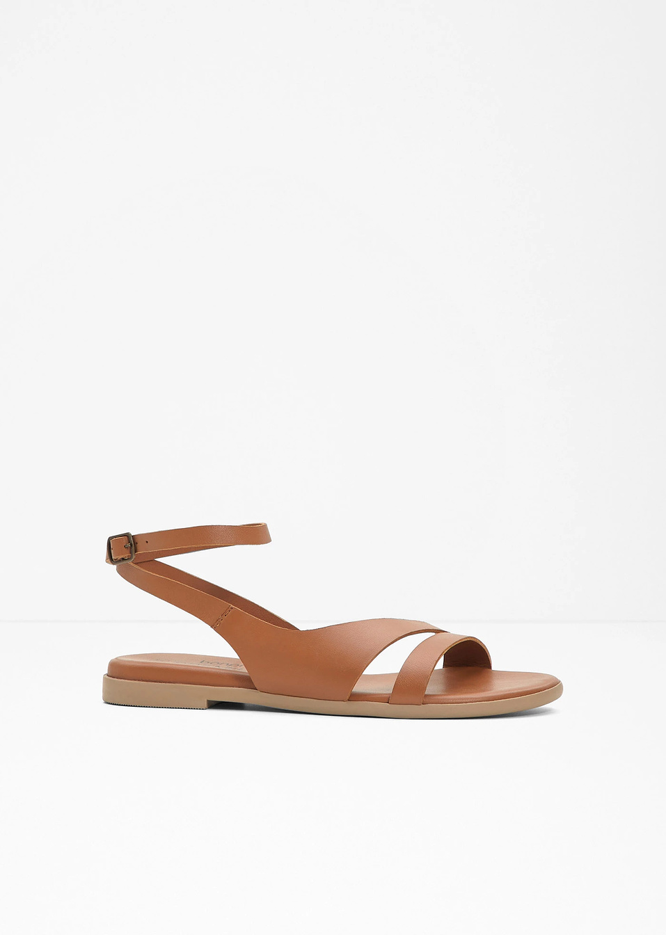 Δερμάτινα πέδιλα-Του κονιάκ-bonprix