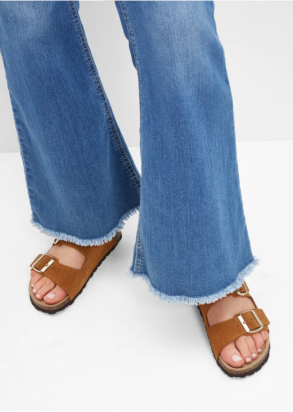 Δερμάτινες παντόφλες-bonprix