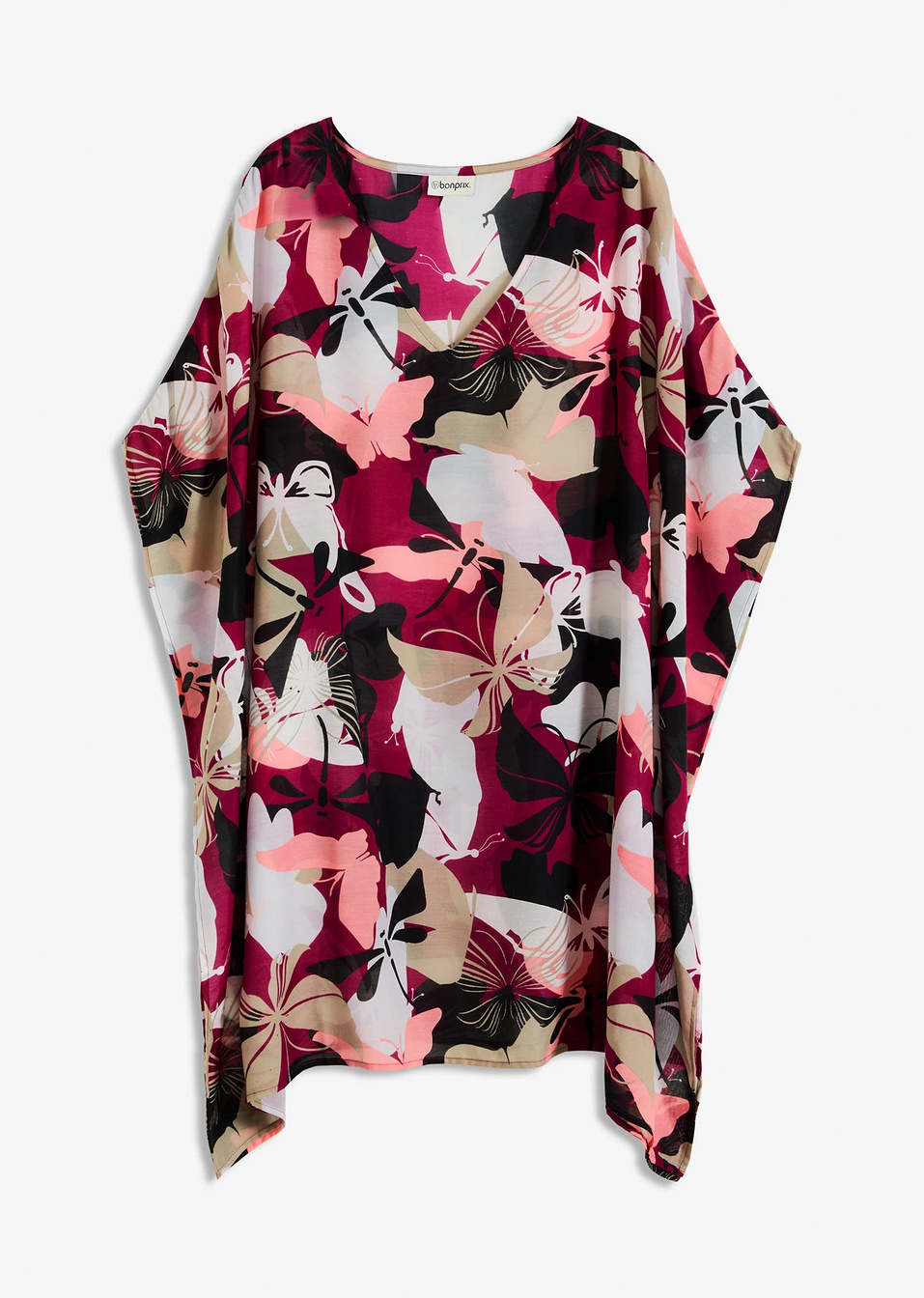 Φόρεμα τουνίκ για την παραλία-Μωβ-bonprix