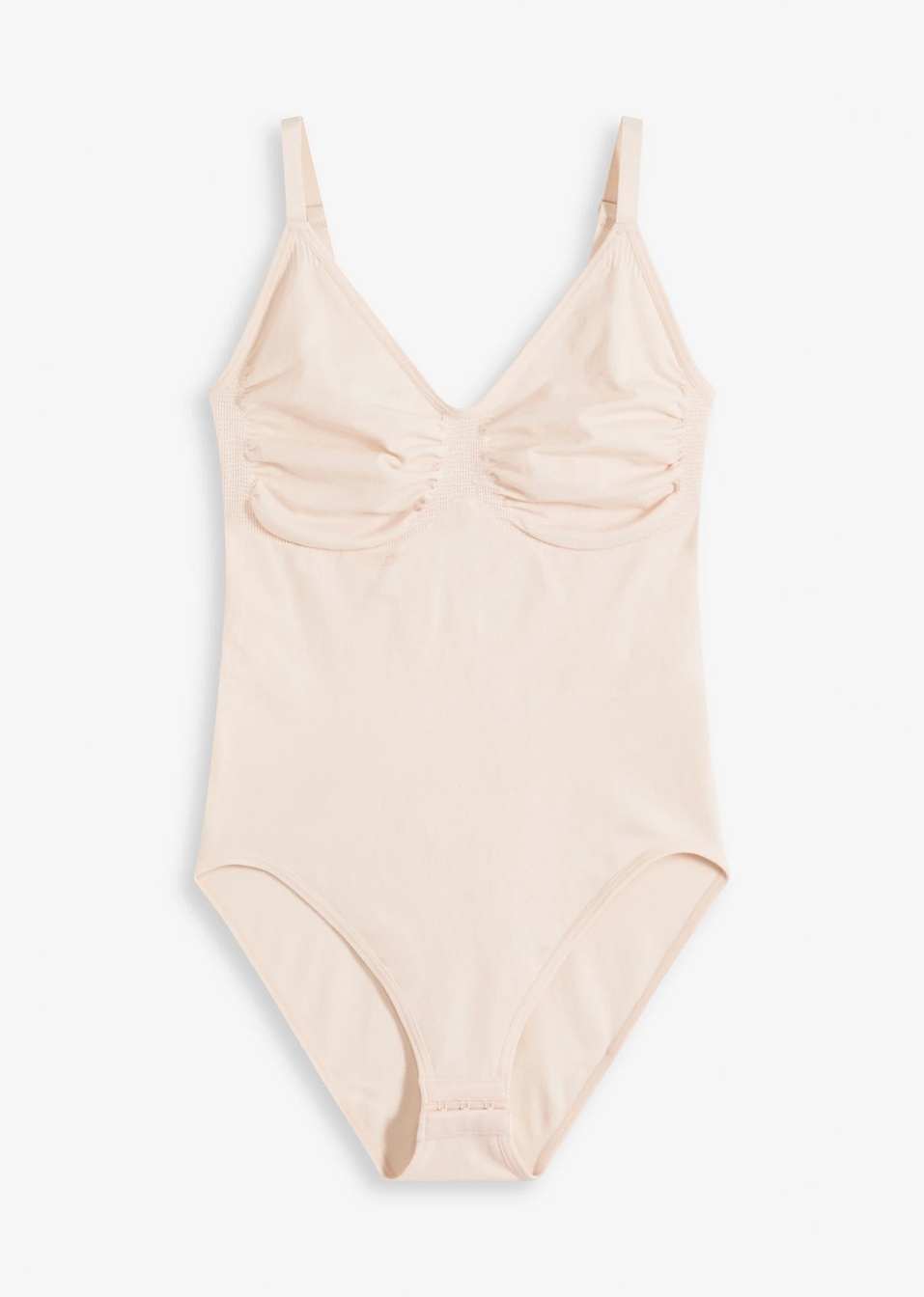 Κορμάκι που σμιλεύει χωρίς ραφές με δυνατό αποτέλεσμα σύσφιγξης-Της άμμου-bonprix