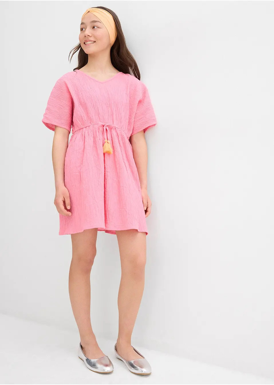 Καφτάνι από ανάγλυφο crinkle-bonprix