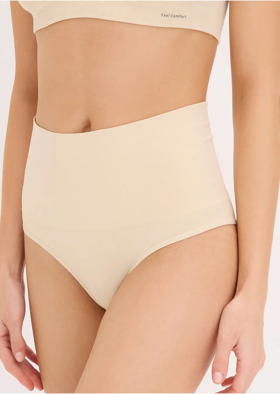 Σλιπ χωρίς ραφές με μεσαίο αποτέλεσμα σύσφιγξης (συσκευασία των 2)-bonprix