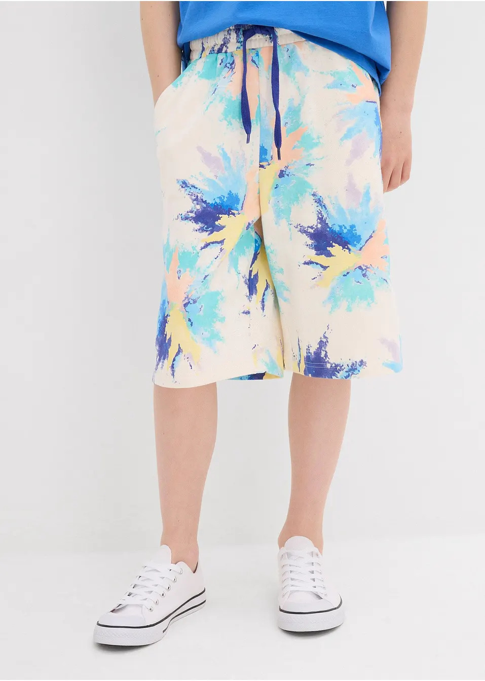 Βερμούδα φούτερ από βιολογικό βαμβάκι-bonprix