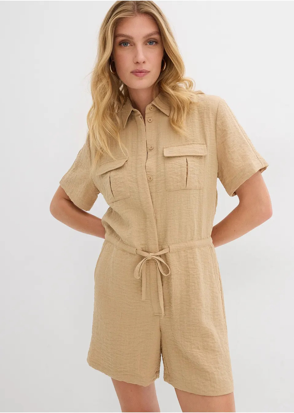 Ολόσωμο φόρμα από σύμμεικτη βισκόζη-bonprix