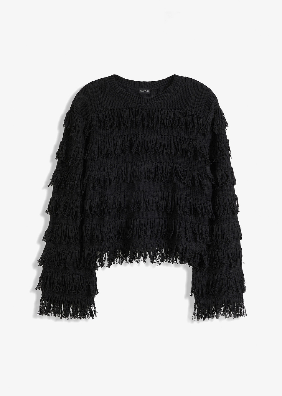 Πουλόβερ-Μαύρο-bonprix