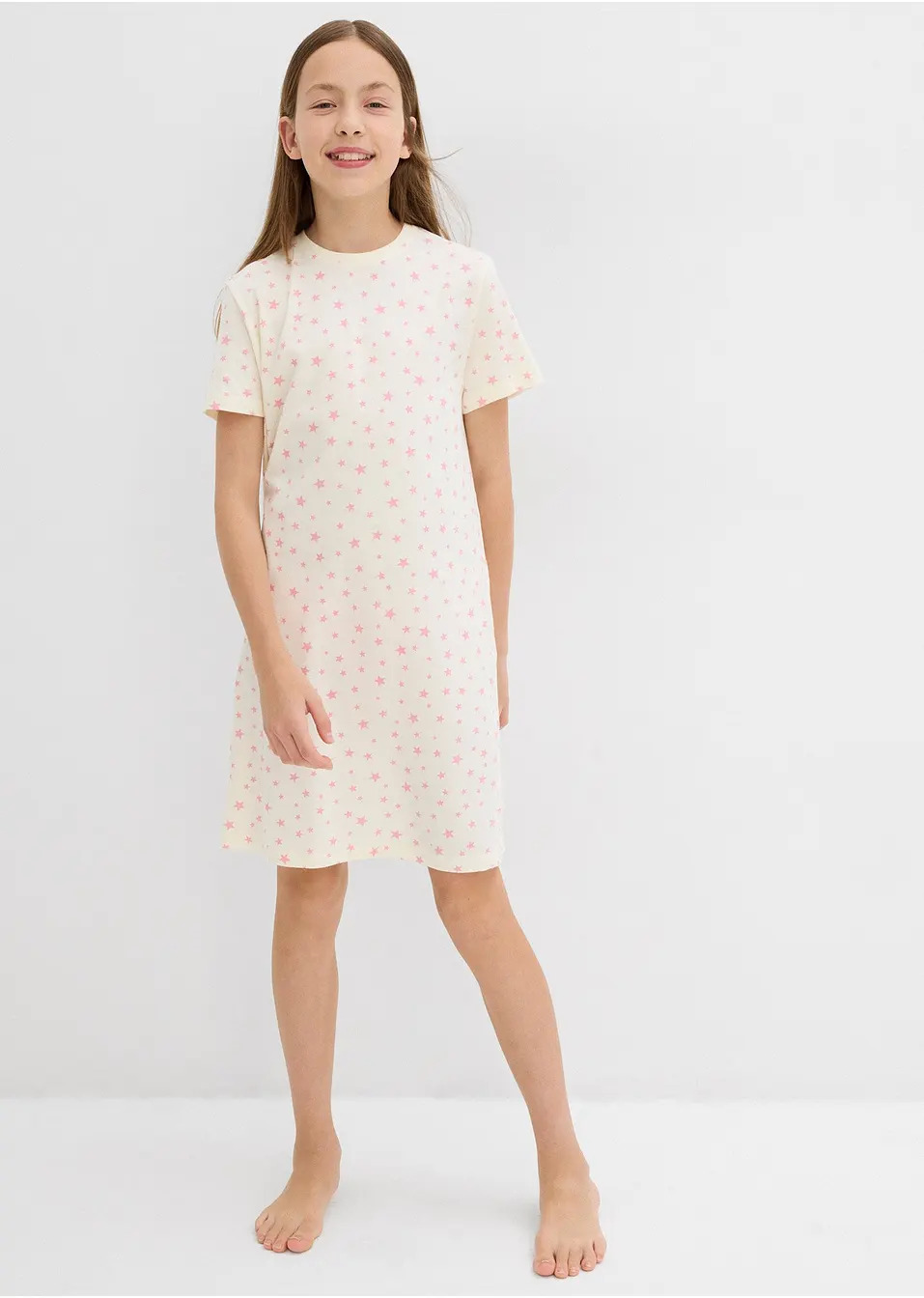 Νυχτικό από καθαρό βιολογικό βαμβάκι (συσκευασία των 3)-bonprix