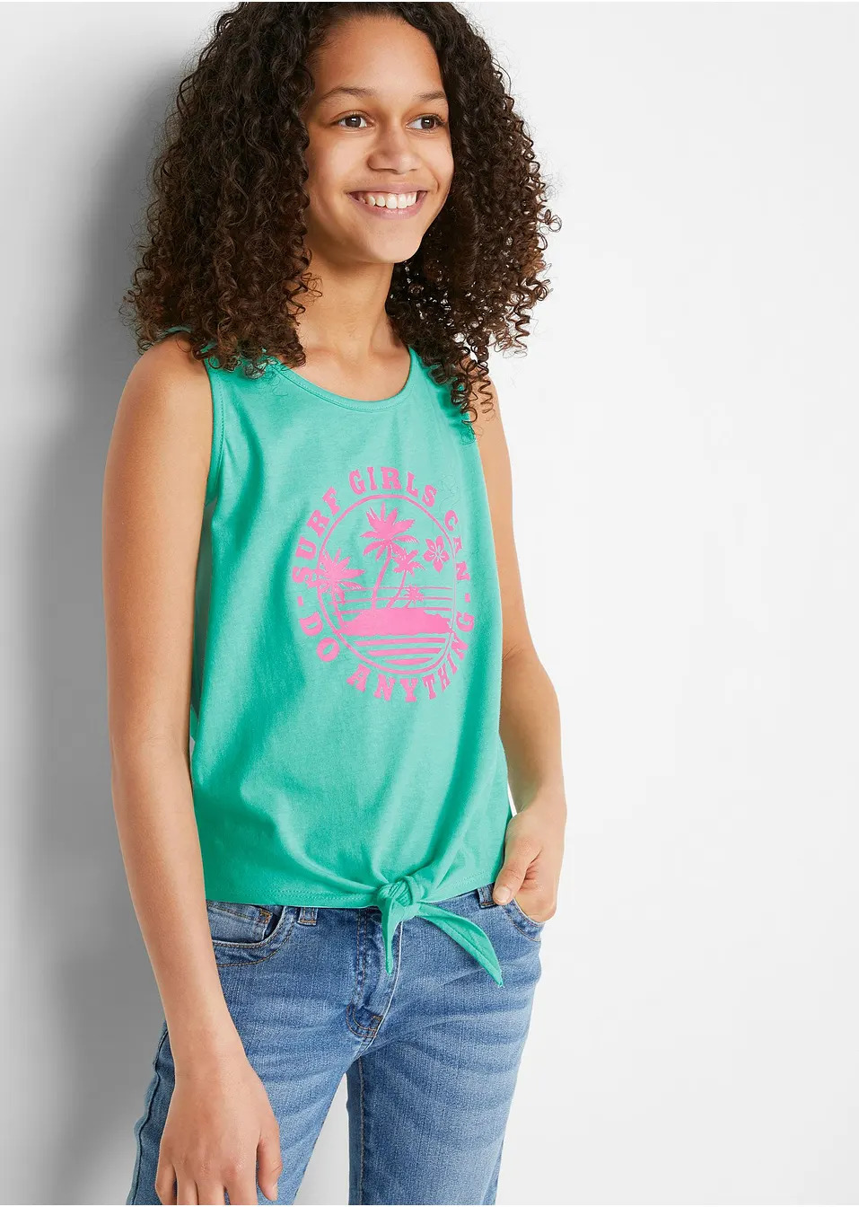 Τοπ από καθαρό βιολογικό βαμβάκι (συσκευασία των 2)-bonprix