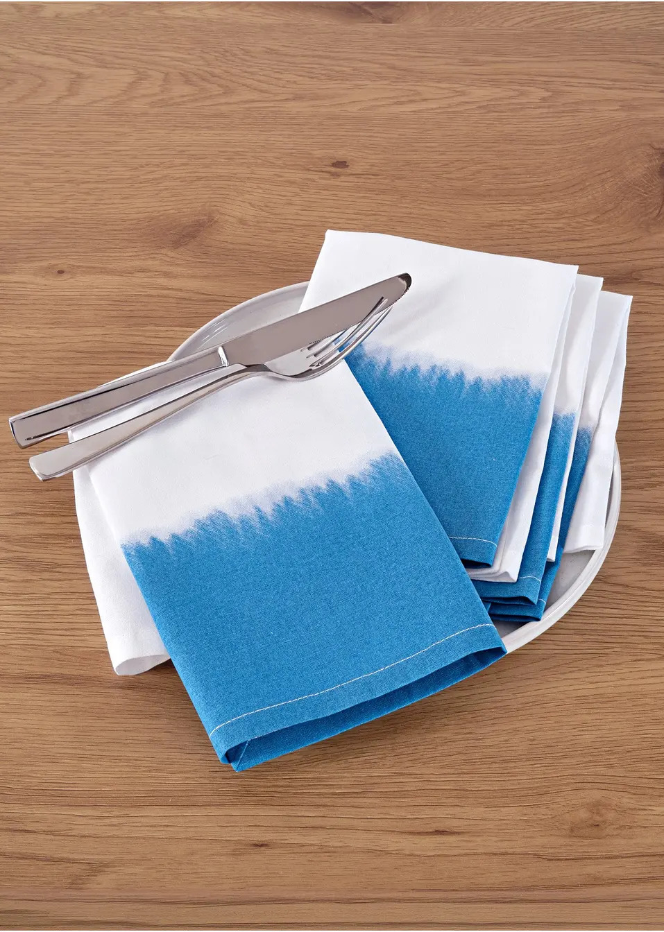 Πετσέτα φαγητού από βιολογικό βαμβάκι (συσκευασία των 4)-bonprix