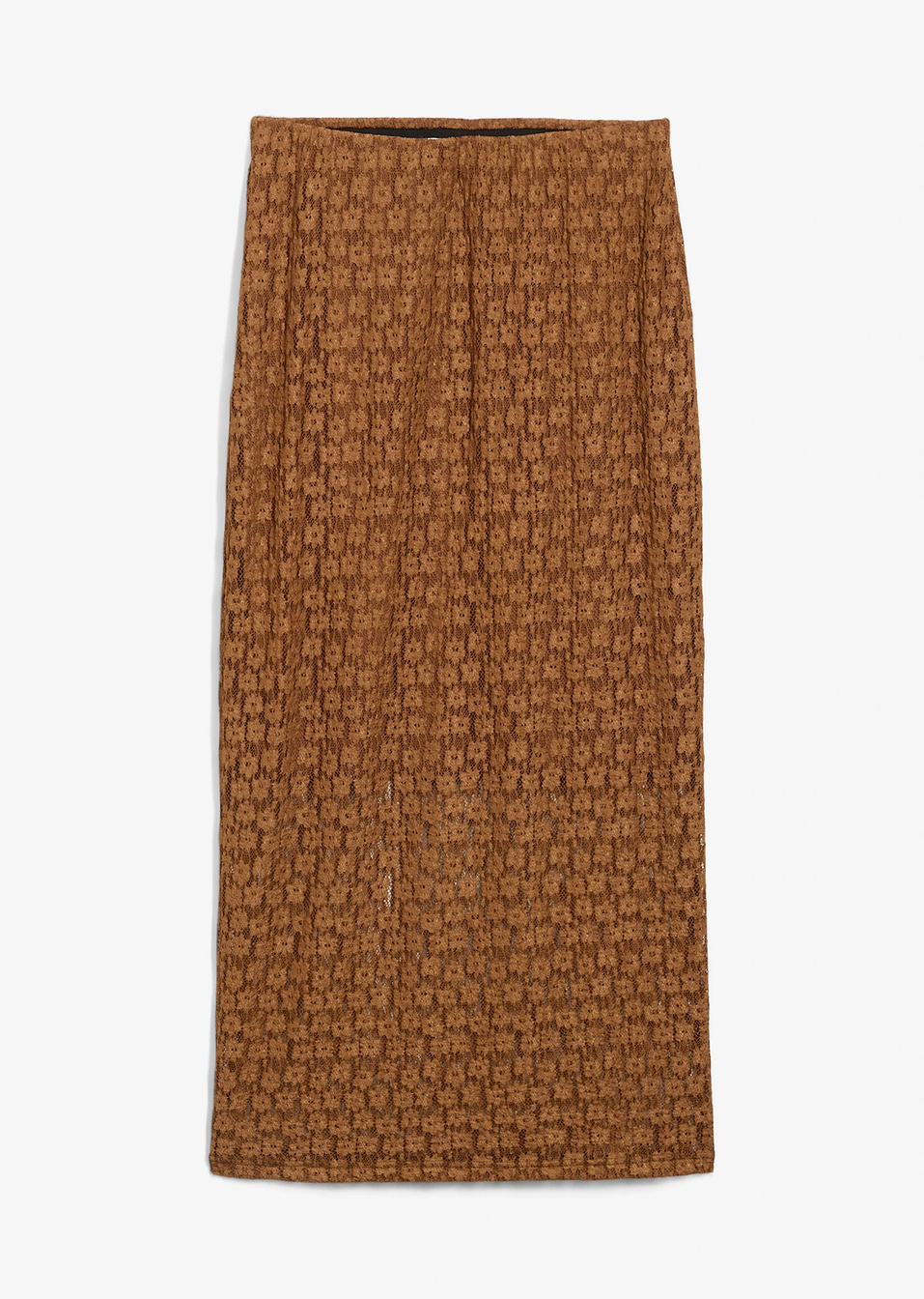 Μακριά δαντελένια φούστα-Της καραμέλας-bonprix