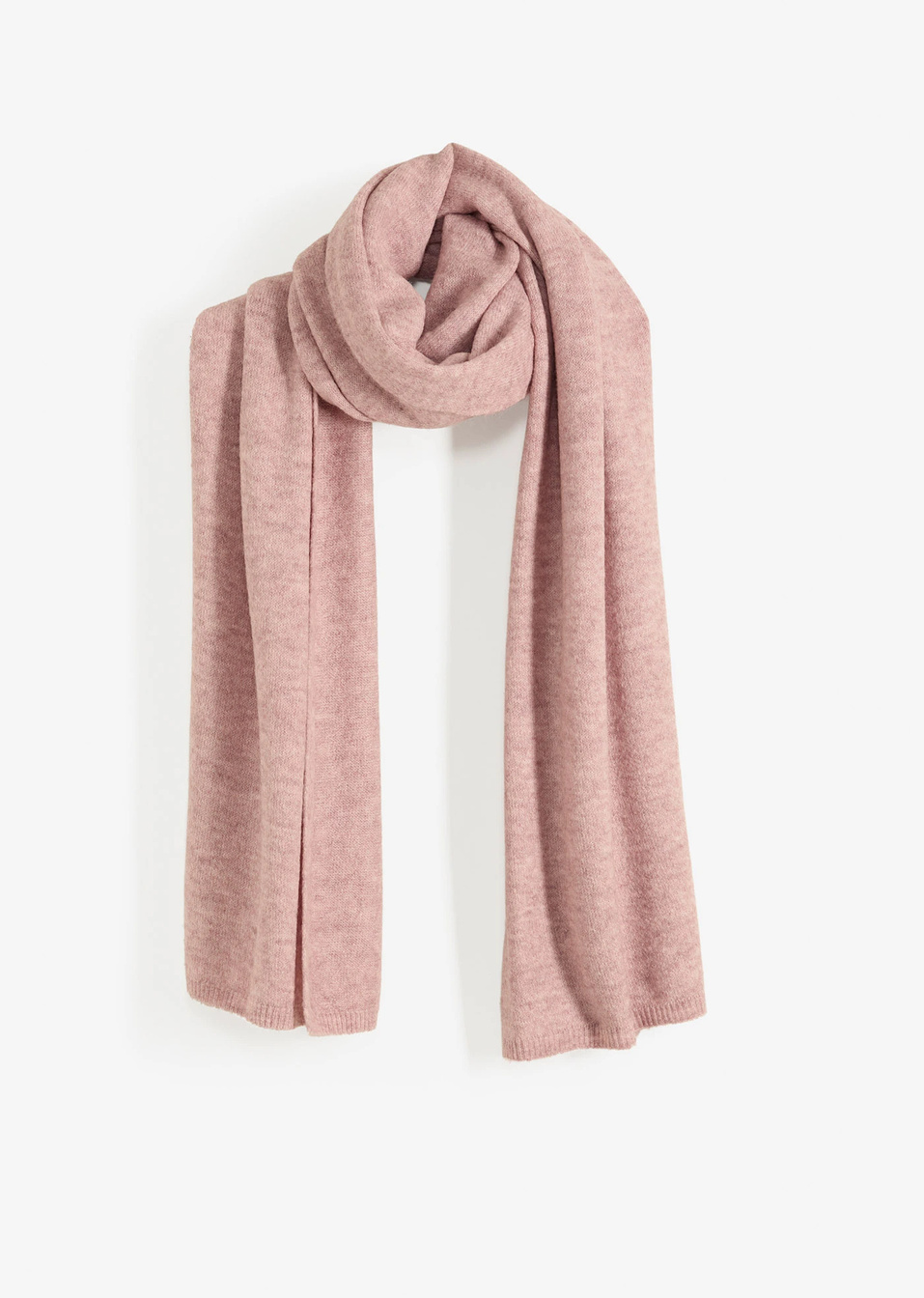 Κασκόλ-Ροζ φιμέ/Ροζ ανοιχτό-bonprix