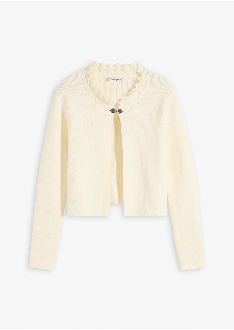 Ζακέτα-Λευκό κρεμ-bonprix