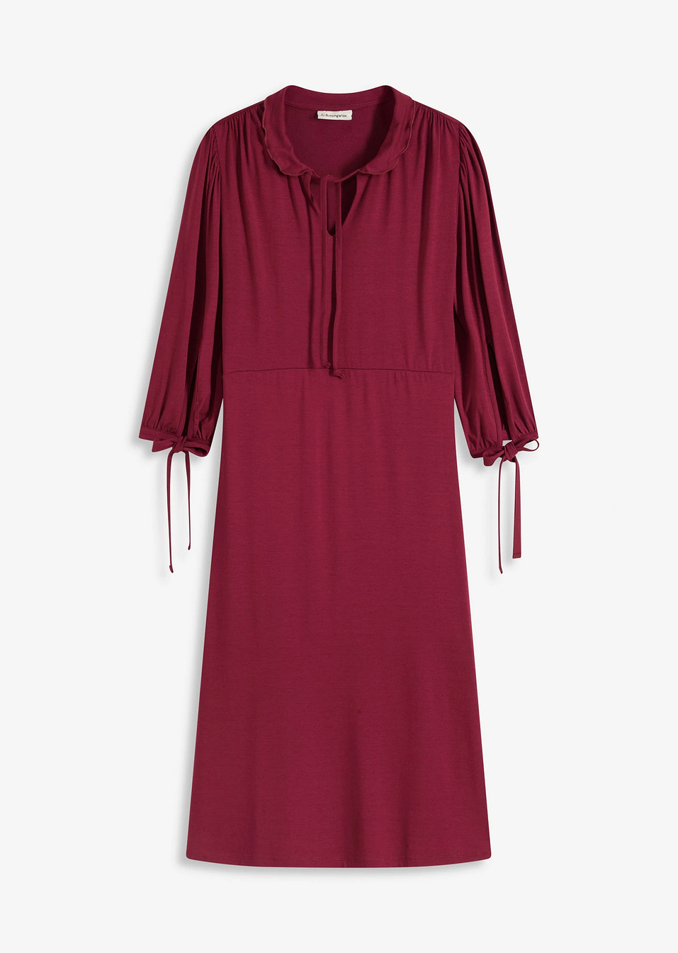 Φόρεμα ζέρσεϊ από σύμμεικτη βισκόζη-Πορφυρό-bonprix