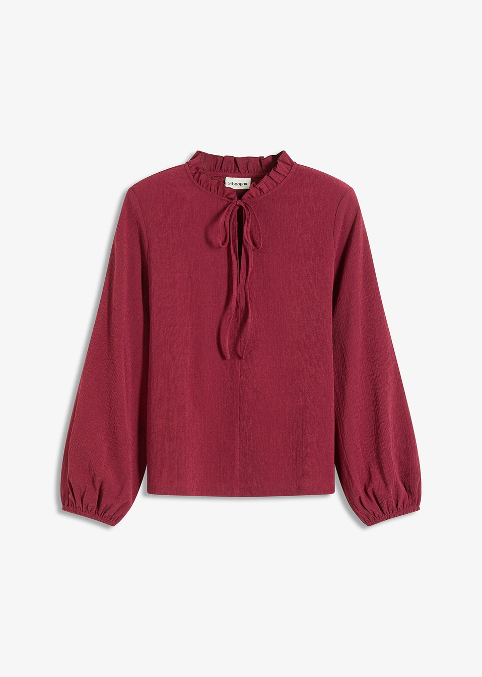 Μακρυμάνικη μπλούζα-Μωβ σκούρο-bonprix