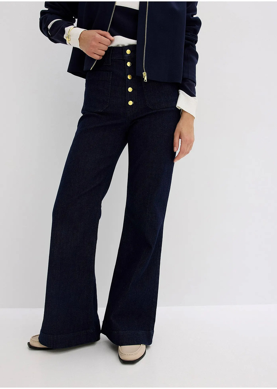 Τζιν καμπάνα, ψηλόμεσο-bonprix